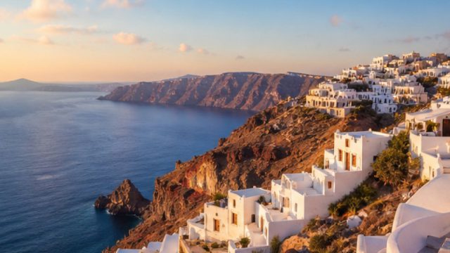 Santorini Caldera Hideaway caldera cliffside view